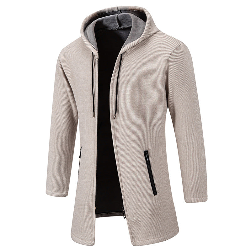 Trendy transitional jacket for men with high collar Lune London