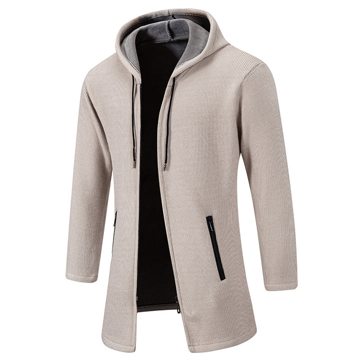 Trendy transitional jacket for men with high collar Lune London
