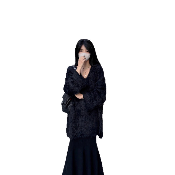 Cardigan Chic & Stil pour femmes en peluche et à la mode