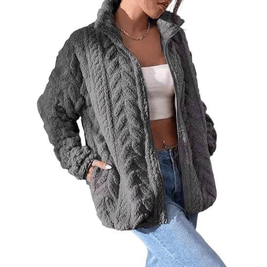 Ladies Comfortable Fleece Jacket Lune London