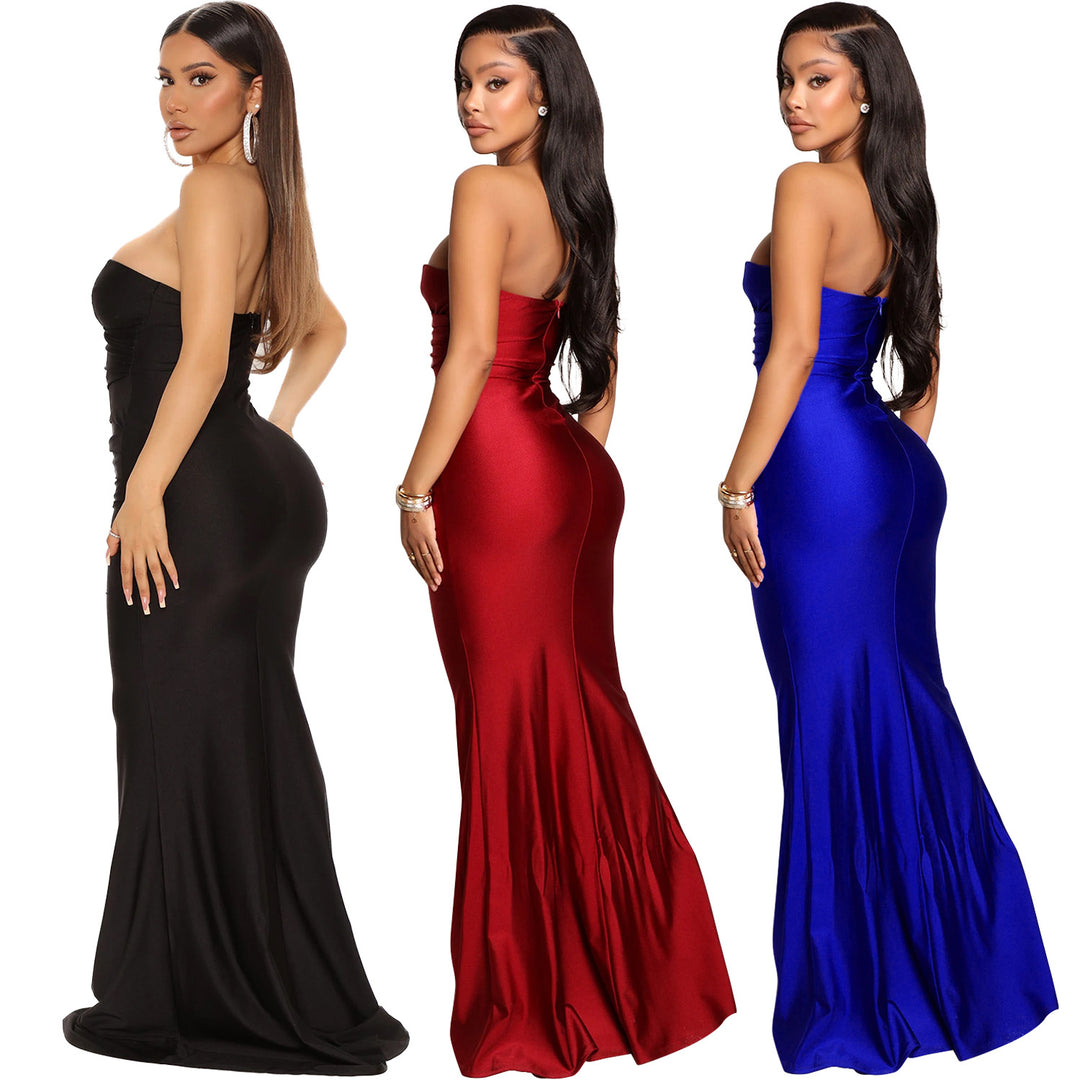 Lune London One-Shoulder Evening Dress for Women