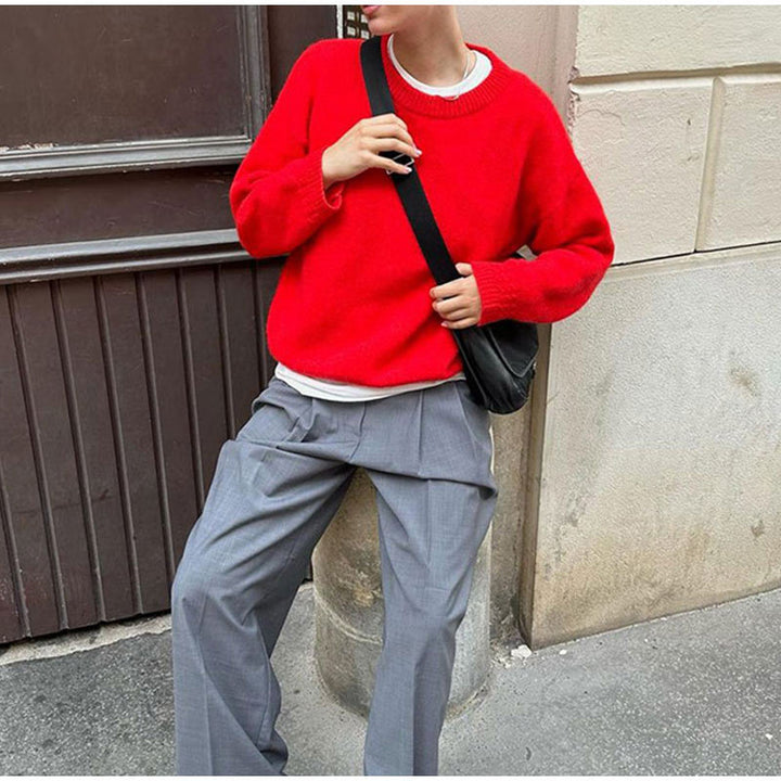 Relaxed knit sweater for women with a casual fit and soft materials Lune London