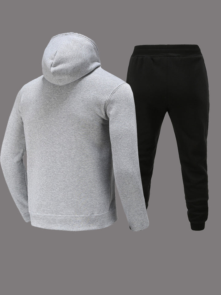 Women's sporty hoodie and jogger pants set with a unique graphic design Lune London