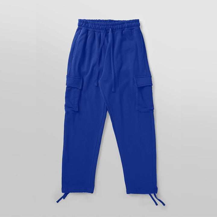Men's cargo pants with elastic waistband and functional pockets Lune London