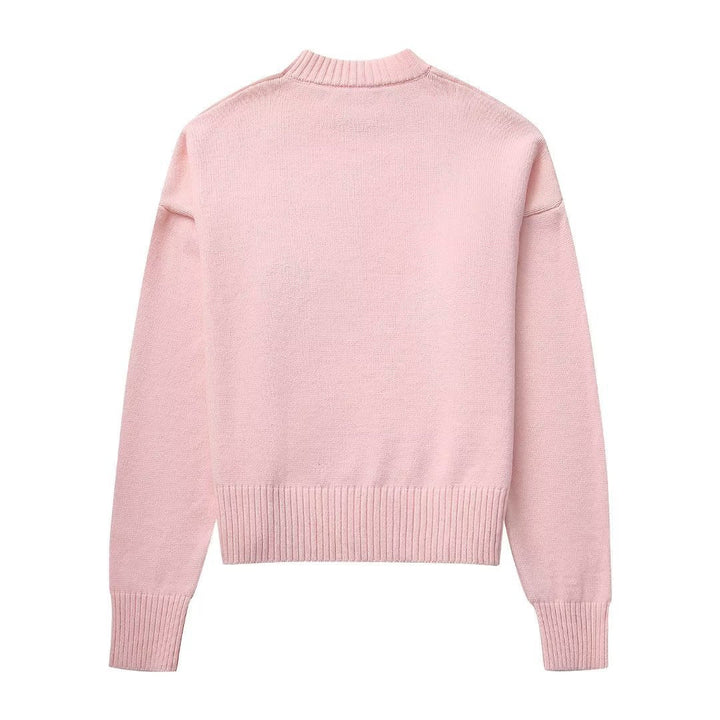 Women's Casual Sweater with Dropped Shoulders Lune London