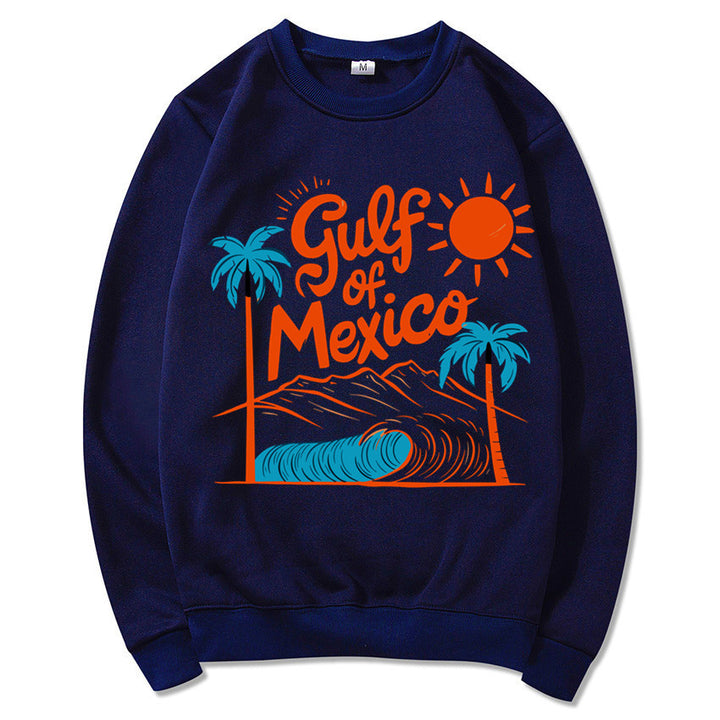Sweatshirt femme avec design graphique maritime et coupe décontractée Chic & Stil