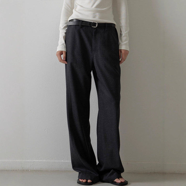 Pantalons de costume larges et élégants pour dames Chic & Stil