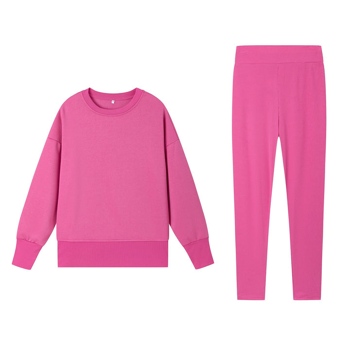 Ladies Sport Leisure Set with Soft Sweatshirt and Comfortable Leggings Lune London