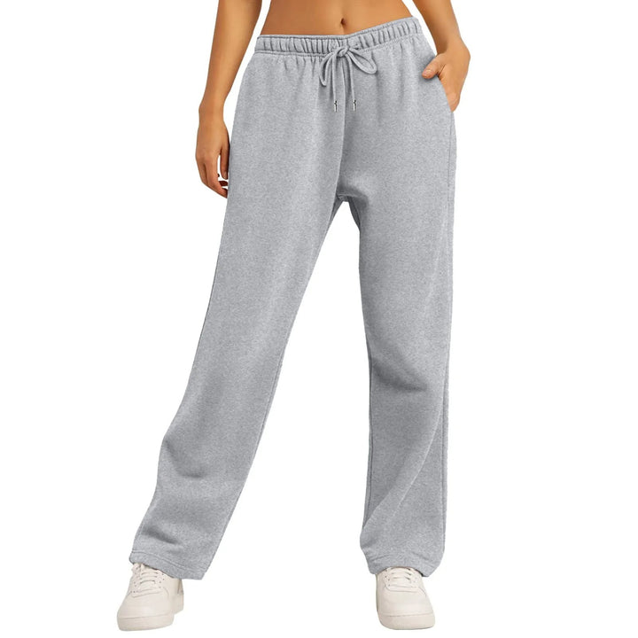 Casual wide pants for women with elastic waistband Lune London