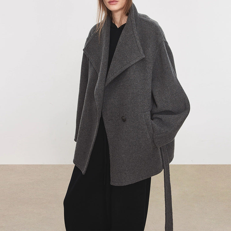 Veste en laine oversize pour femmes Chic & Stil