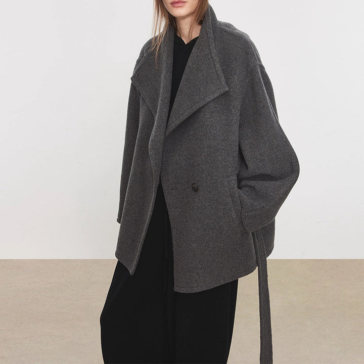 Veste en laine oversize pour femmes Chic & Stil