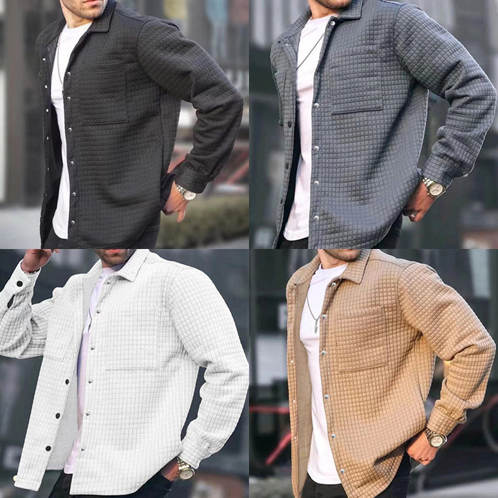 Structured overshirt jacket for men Lune London