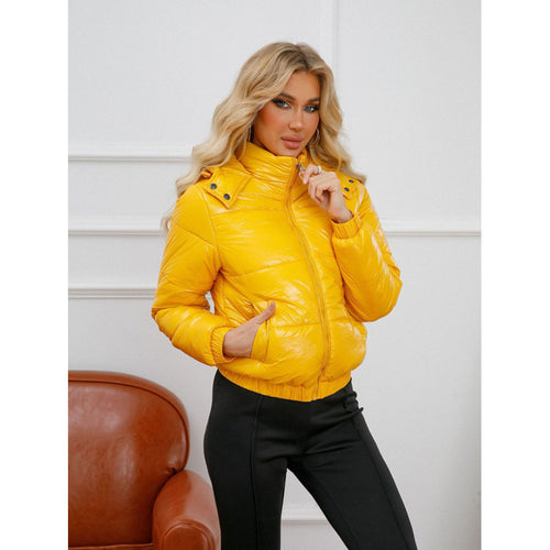 Ladies winter coat shiny Lune London