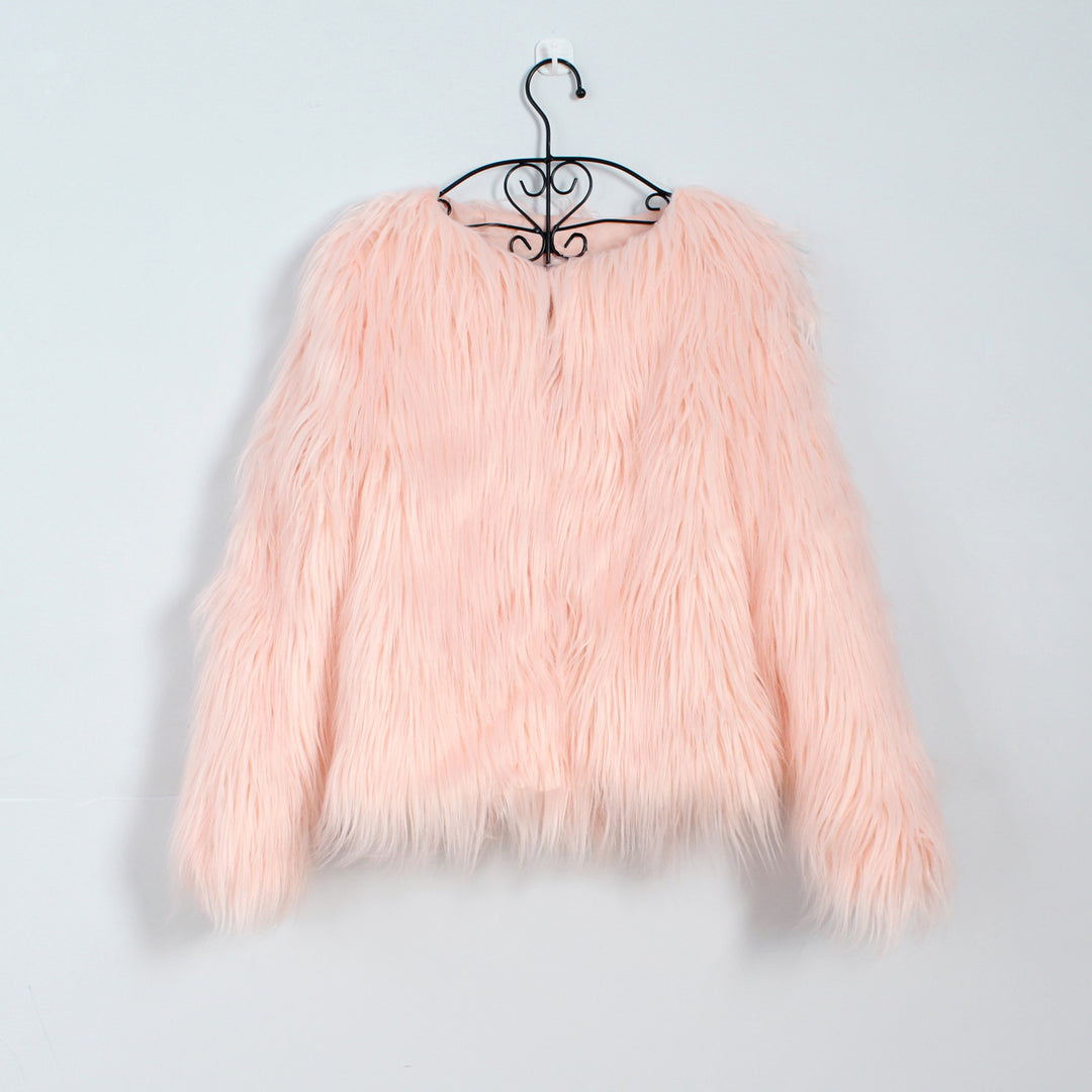 Ladies Cozy and Stylish Faux Fur Jacket Lune London