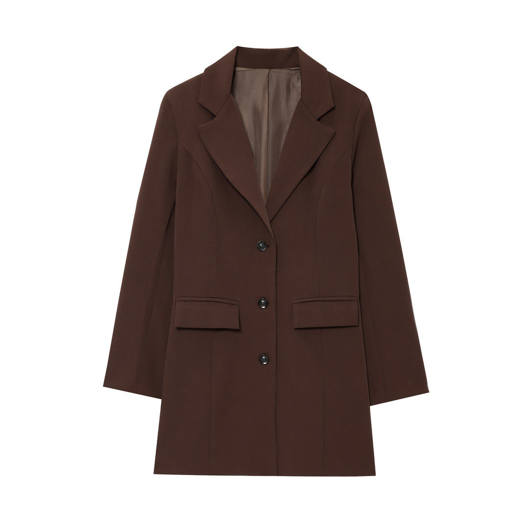Ladies elegant blazer with fitted cut Lune London