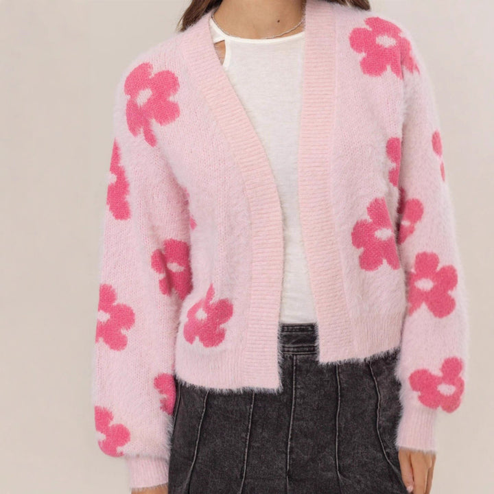 Ladies floral patterned vest Lune London