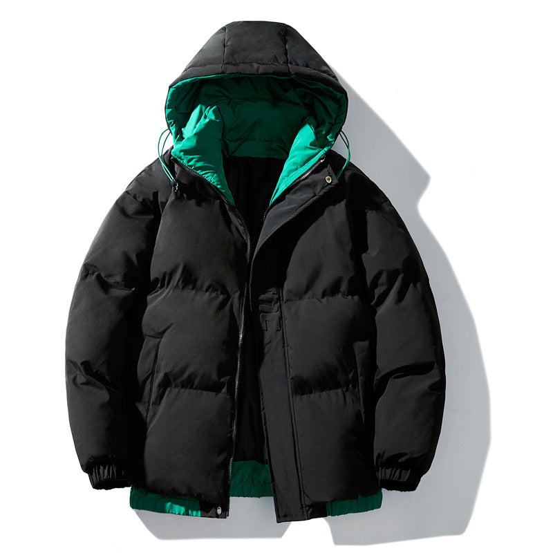 Ladies elegant winter jacket with removable hood and practical pockets Lune London