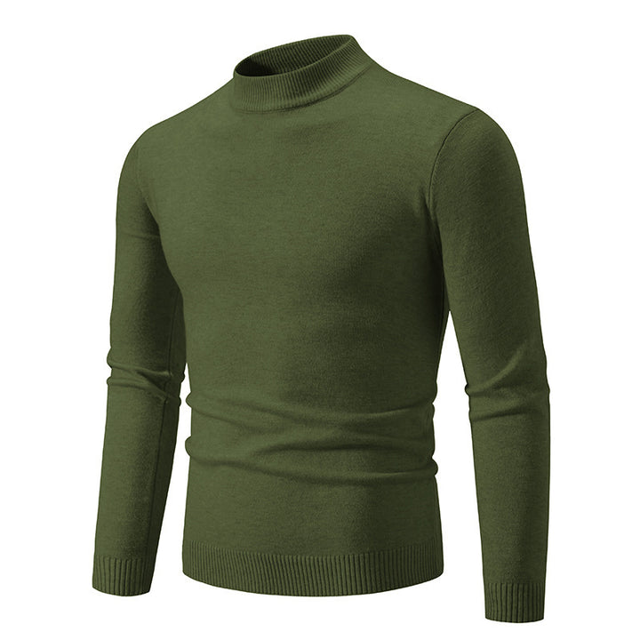 Men's fine knit turtleneck sweater Lune London