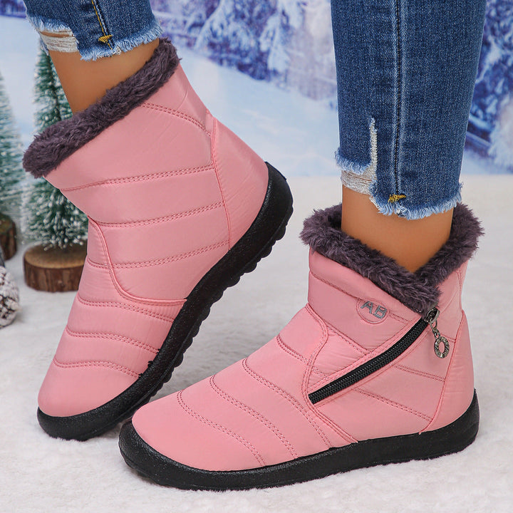 Ladies Thermo Winter Boots with Cozy Inner Lining and Side Zipper Lune London