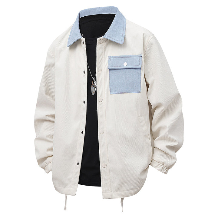 Casual transition jacket for men with multifunctional pockets Lune London