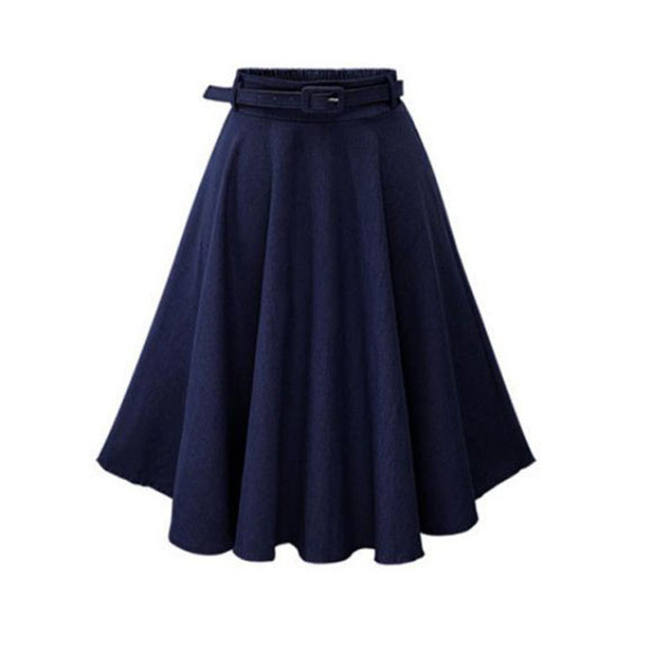 Roc A-line dress women with waist belt and original cut Lune London