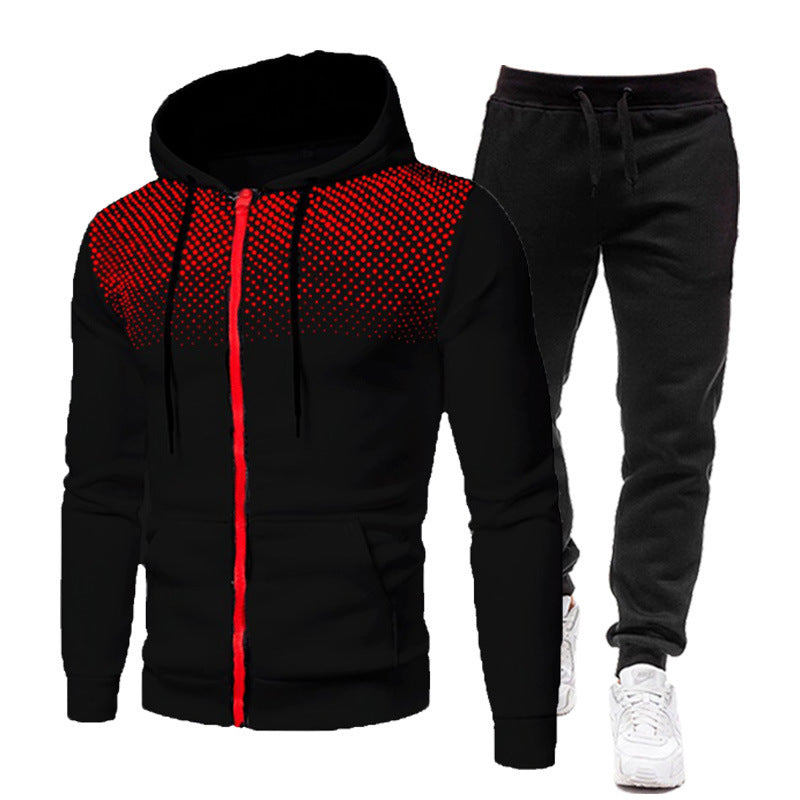 Men's hoodie and jogger pants set with breathable design Lune London