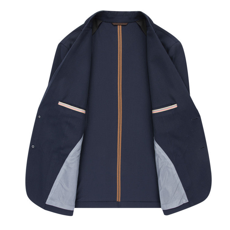 Elegant blazer jacket for men with fine stripes Lune London