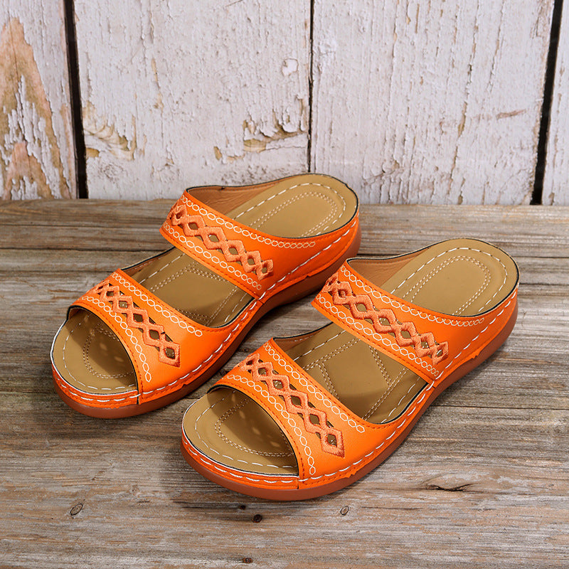 Ladies comfort slide sandals Chic and Style