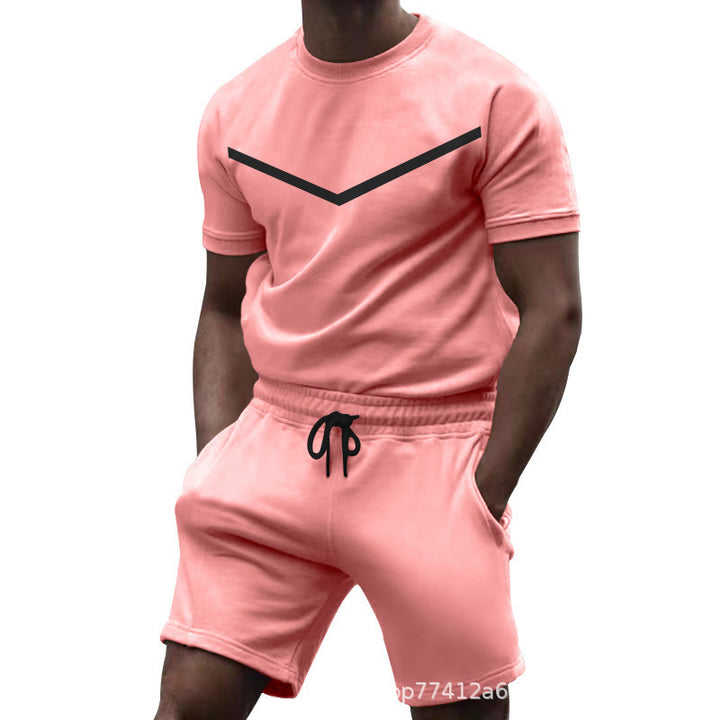 Men's sports set with t-shirt and shorts Lune London