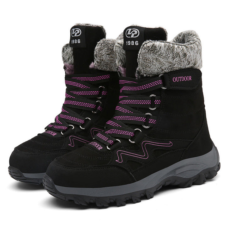 Comfortable winter boots for women with insulating lining Lune London