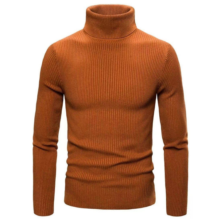 Men's Elegant Turtleneck Sweater in Fine Knit Quality Lune London