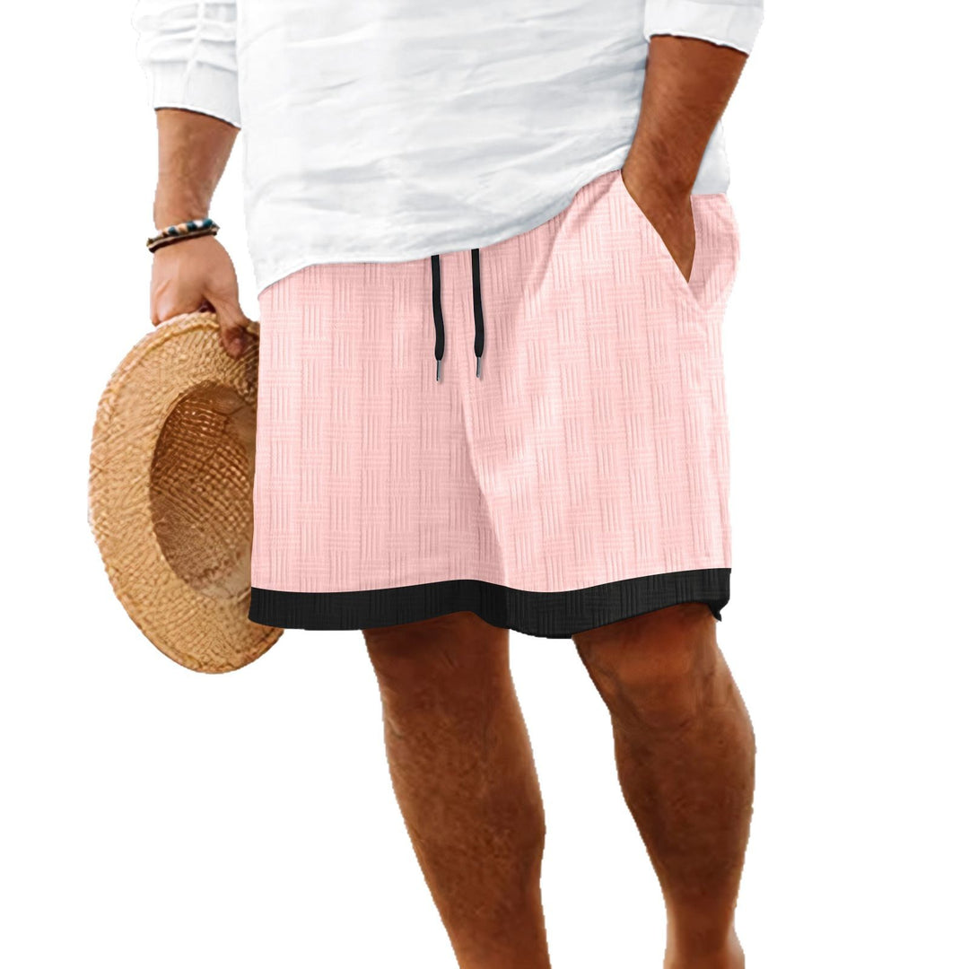 Chic and Stylish Structured Men's Beach Shorts