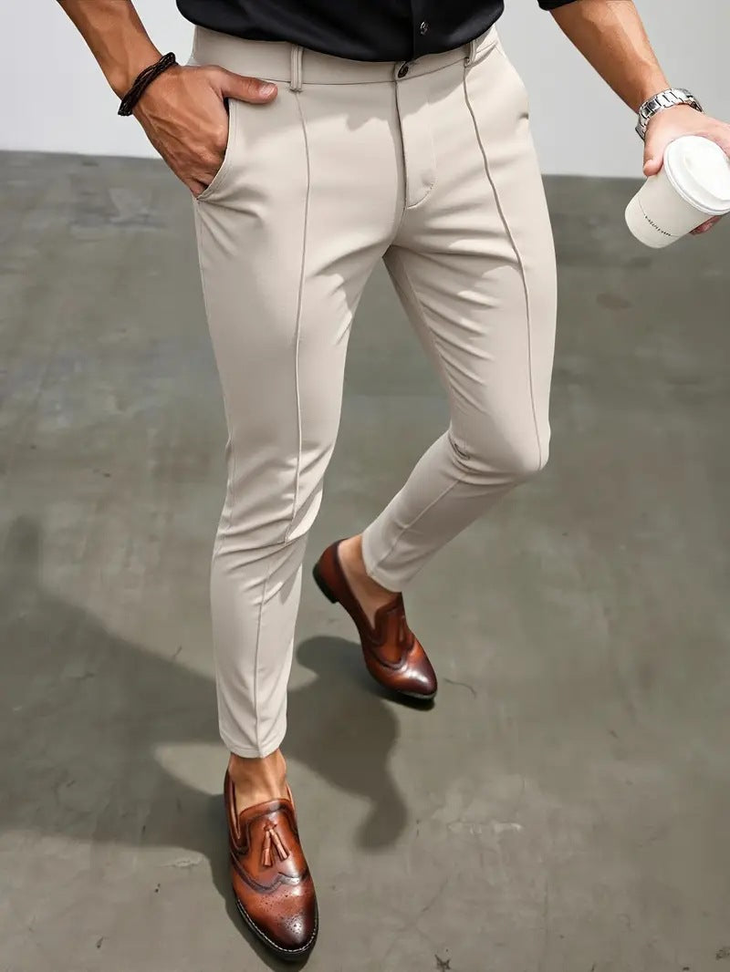 Men's Slim-Fit High-Quality Pants with Innovative Design Lune London