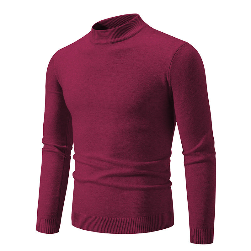 Men's fine knit turtleneck sweater Lune London