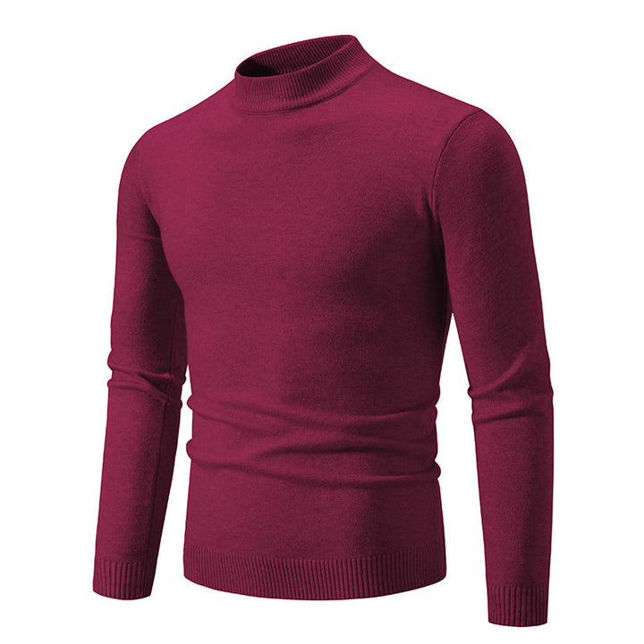 Men's fine knit turtleneck sweater Lune London