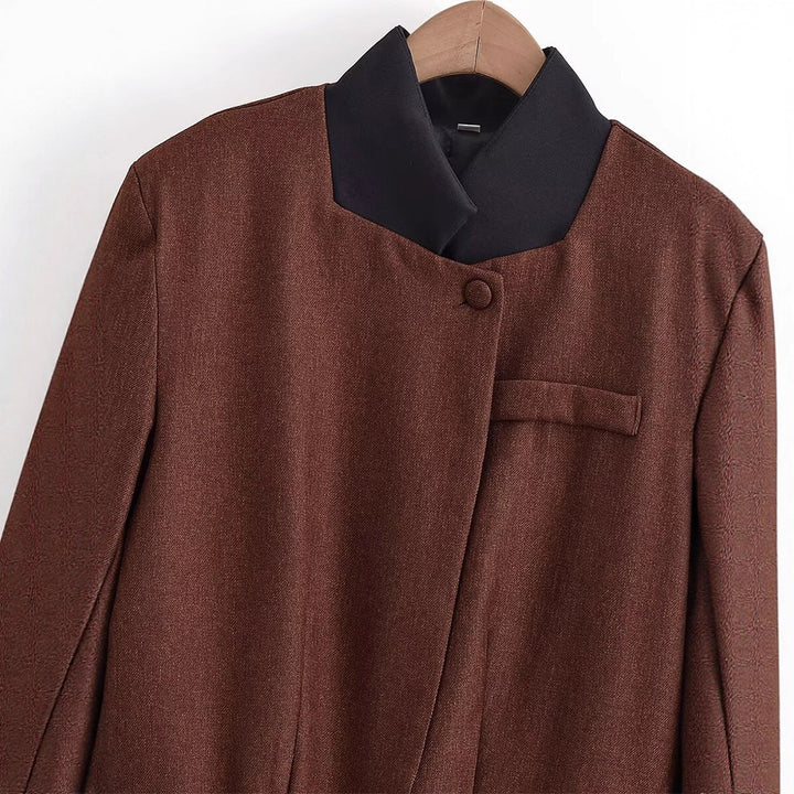 Fashion fitted blazer jacket for ladies Lune London