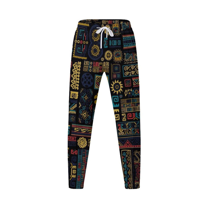 Trendy jogger pants for women with colorful patterns Lune London