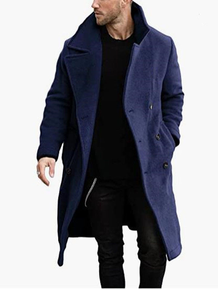Classic Wool Coat for Men Lune London