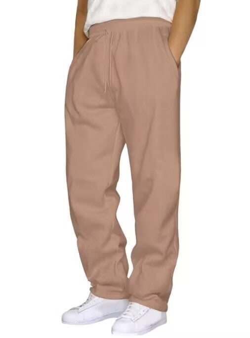 Women's comfortable sweatpants with side pockets and elastic waistband Chic & Stil