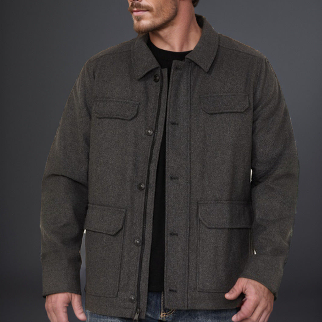 Trendy wool jacket for men Lune London