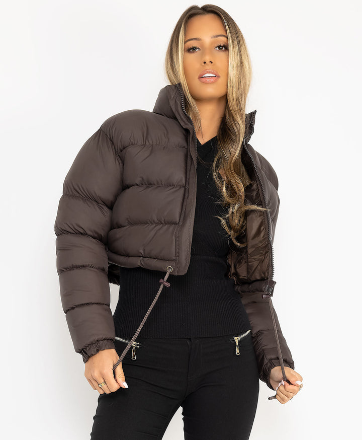 Ladies stylish, short cut padded jacket Lune London