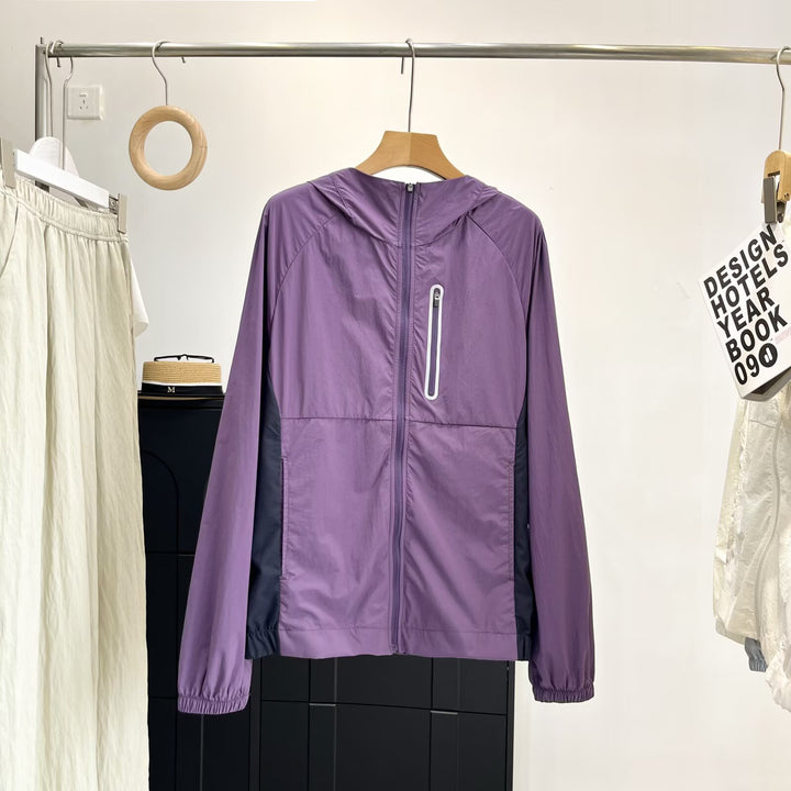 Veste de transition légère et respirante pour femmes avec poches zippées pratiques Chic & Stil