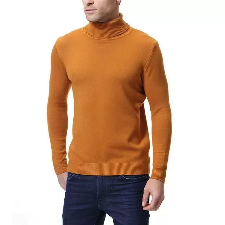 Men's fine cotton turtleneck sweater Lune London