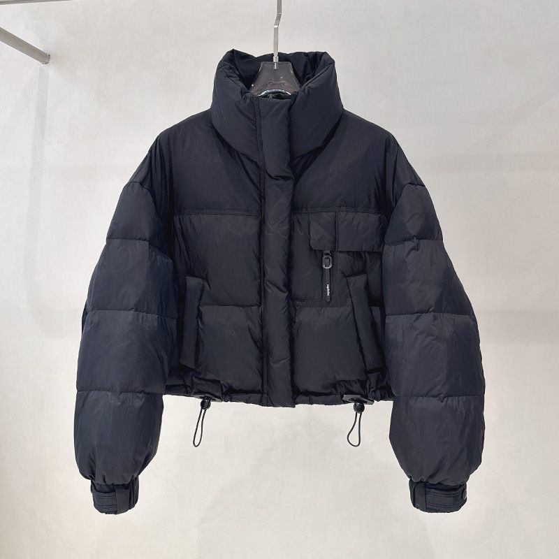 Veste courte en duvet chaude pour femmes avec col montant Chic & Stil