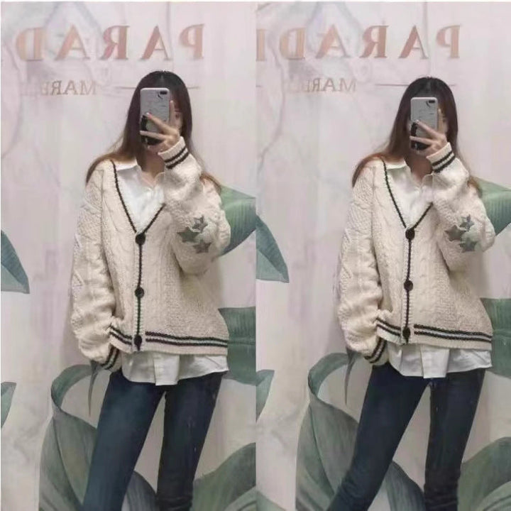 Lune London | Women's knitted oversized cardigan
