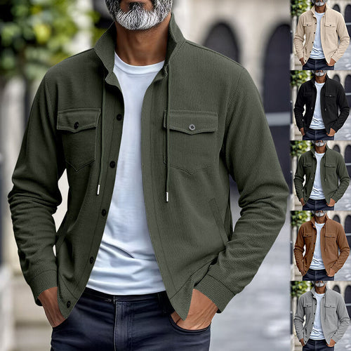 Casual corduroy jacket for men with practical pockets Lune London