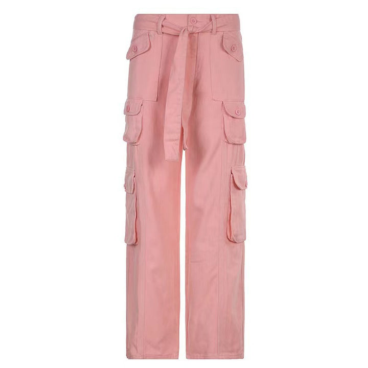 Women’s cargo pants with practical side pockets and trendy cut Chic und Stil