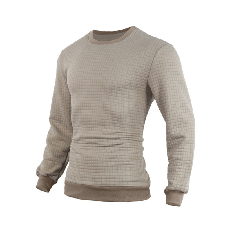Men's sweatshirt with a unique waffle structure Lune London