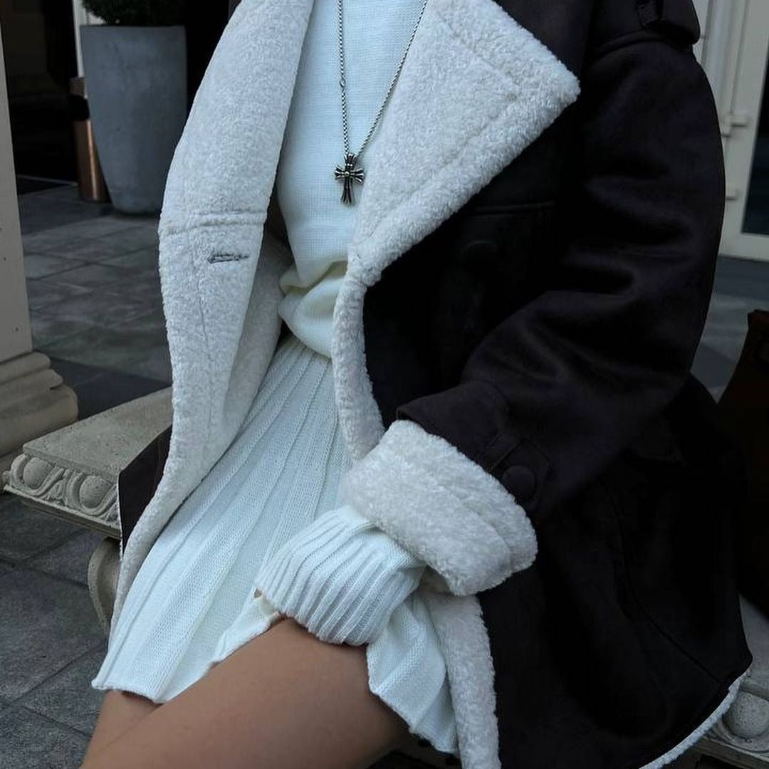 Ladies elegant oversized coat Lune London