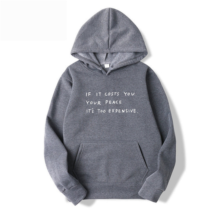Women's hoodie with inspiring motif Lune London